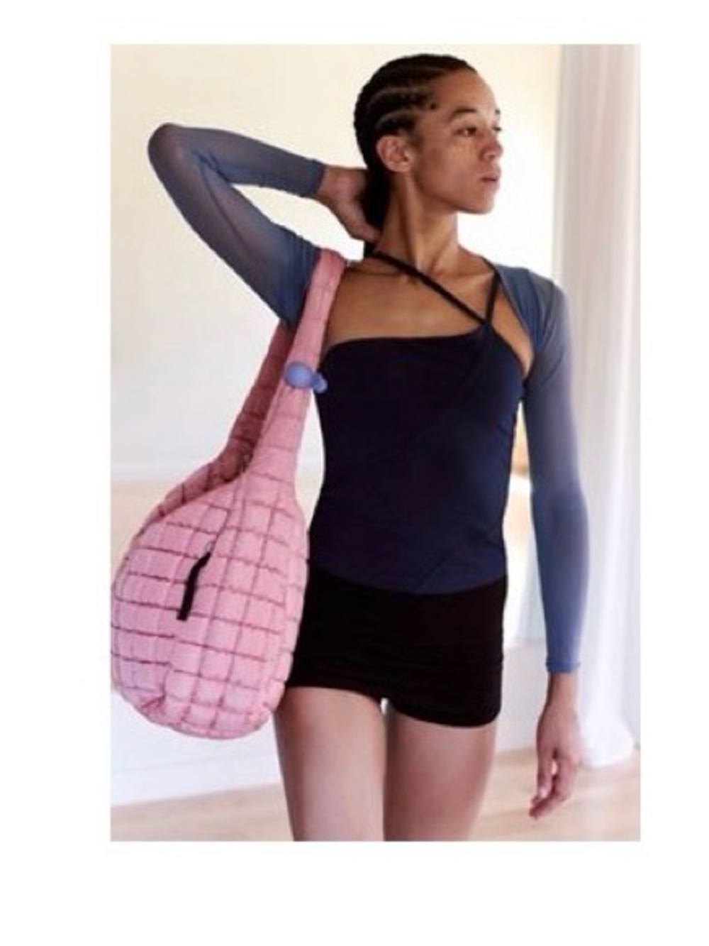 NWT FP ballerina slipper slipper quilted carryall